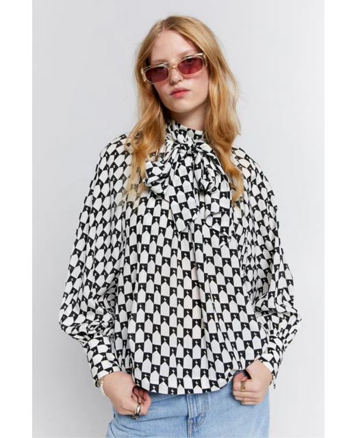 Karen Walker Meadow Bow Top