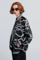 Karen Walker Runaway Pearls Bomber Jacket