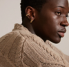Pilgrim Desriee Recycled Hoop & Cuff Earrings
