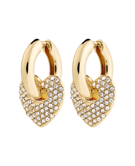Pilgrim Dune Crystal Earrings