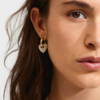 Pilgrim Dune Crystal Earrings