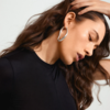 Pilgrim Dune Hoop Earrings