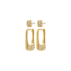 Pilgrim Instant Crystal Earrings