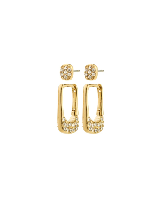 Pilgrim Instant Crystal Earrings