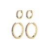 Pilgrim Reign Recycled Hoops 2-in-1 Set