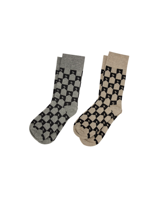Karen Walker Monogram Socks 2-Pack