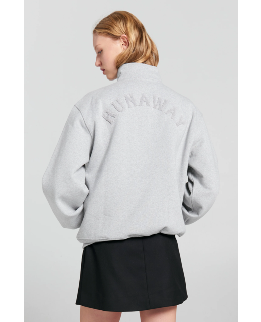 Karen Walker Runaway College Zip-Up Sweatshirt