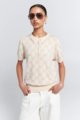 Karen Walker Monogram Knit Polo
