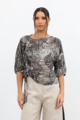 XLab Pixelated Pattern Top