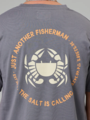 Just Another Fisherman Paddle Crab Sea Tee