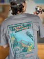Just Another Fisherman Cracks & Crevasses Sea Tee