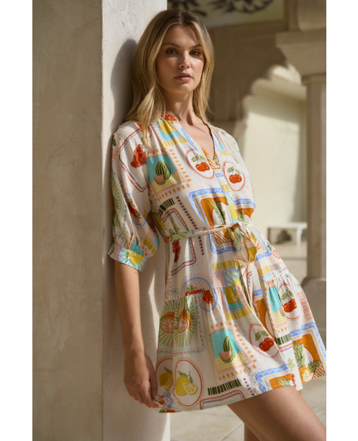By Rosa Adoration SS Mini Dress