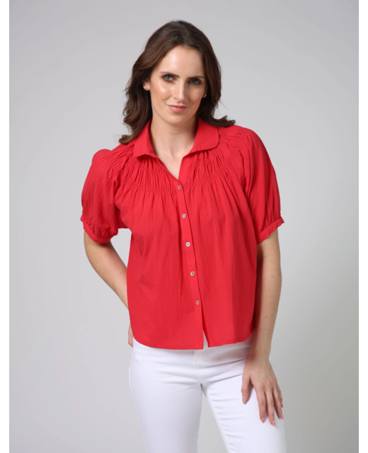 Stella + Gemma Mimi Blouse - Flame