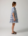 Stella + Gemma Olive Dress - Grecian Paisley