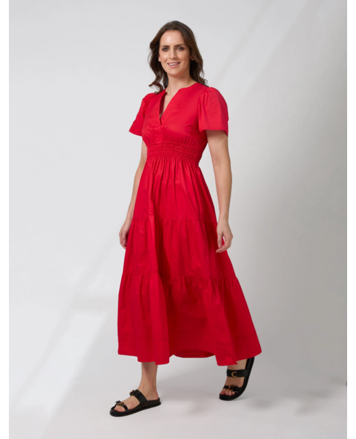 Stella + Gemma Vittoria Dress - Flame