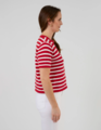 Stella + Gemma Rue Cardi - Red/White
