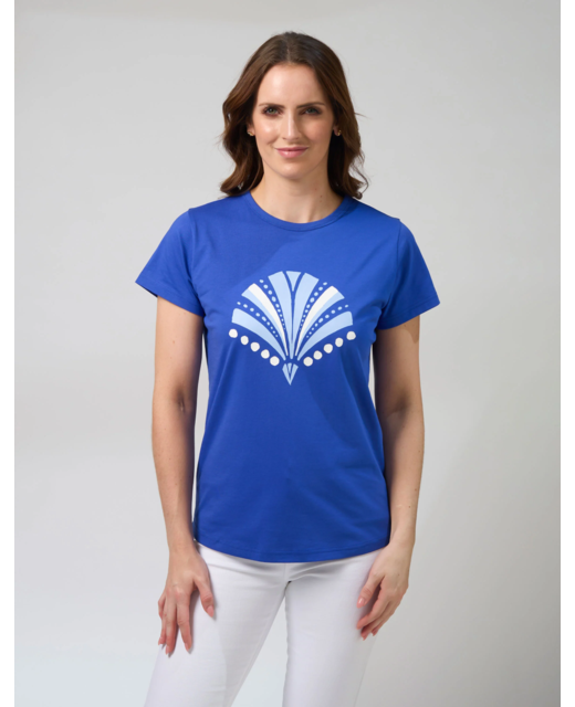 Stella + Gemma Classic Tee Palermo Passion - Electric Blue