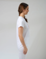 Stella + Gemma Classic Tee Strawberry Scoop - White