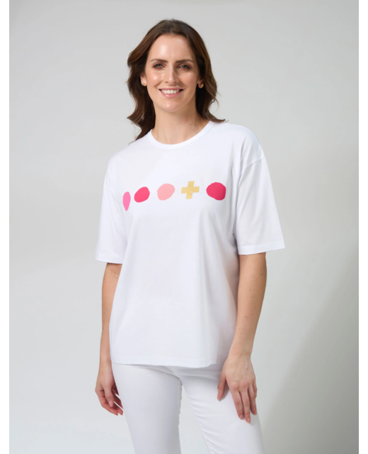 Stella + Gemma Porter Tee Isola Bella - White