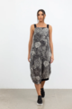 XLab Pixelated Pattern Dress