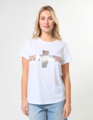 Stella + Gemma Classic Tee - White Silver Crossing