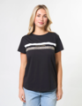 Stella + Gemma Classic Tee - Black True Icon Stripe