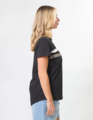 Stella + Gemma Classic Tee - Black True Icon Stripe