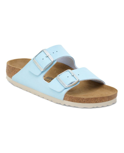 Birkenstock Arizona Birkibuck Regular Sandal - Finished Sky