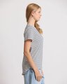 Stella + Gemma Classic Stripe Tee - White/Navy Stripe
