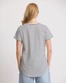 Stella + Gemma Classic Stripe Tee - White/Navy Stripe