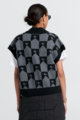 Karen Walker Monogram Knit Vest