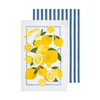 Ladelle Capri Lemon 2pk Kitchen Towel