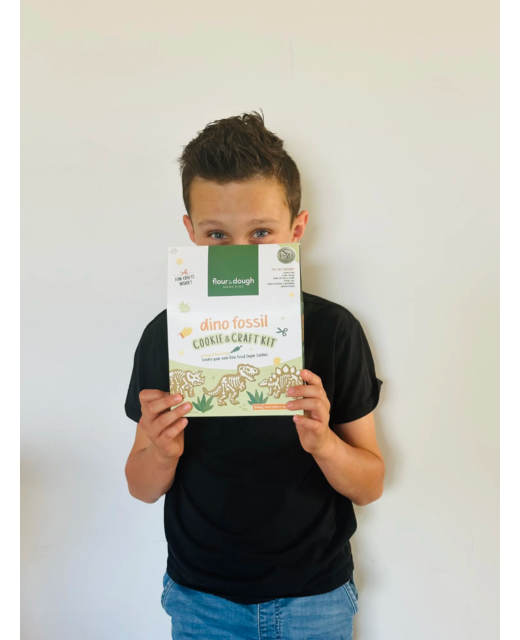 Flour & Dough Dino Cookie & Craft Kit