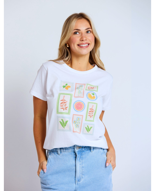 Stella + Gemma Ace Tee - Postcards From Italy