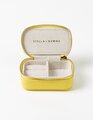 Stella + Gemma Small Rectangle Jewel Box - Lemon