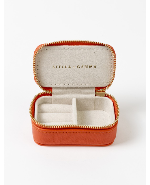 Stella + Gemma Small Rectangle Jewel Box - Melon