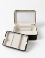 Stella + Gemma Large Rectangle Jewel Box - Black
