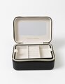 Stella + Gemma Large Rectangle Jewel Box - Black