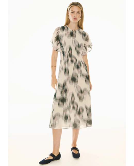 POL Elise Ruffle Dress