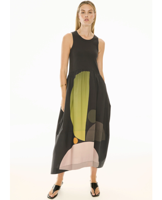 POL Belle Print Tank Dress