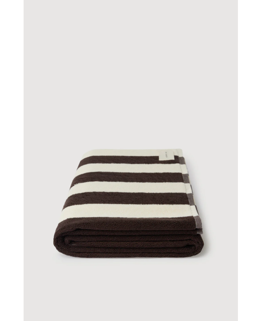Assembly label Signature Stripe Beach Towel