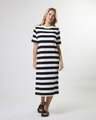 Stella + Gemma Sandy Dress - Black Stripe