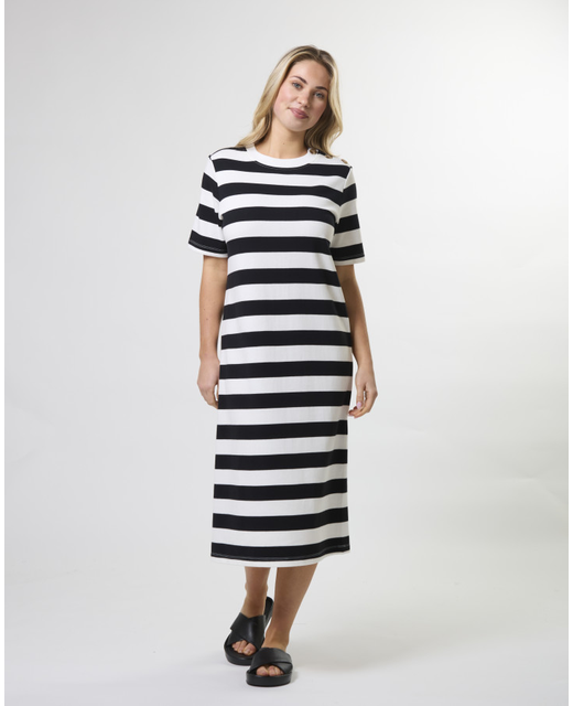 Stella + Gemma Sandy Dress - Black Stripe