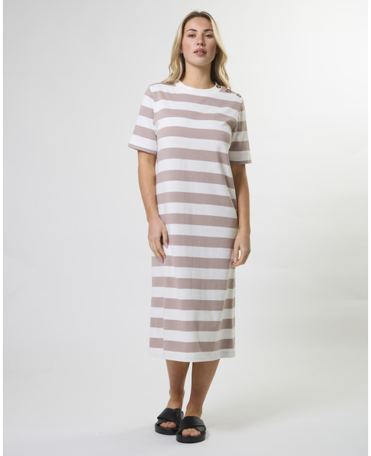 Stella + Gemma Sandy Dress - Blush Stripe