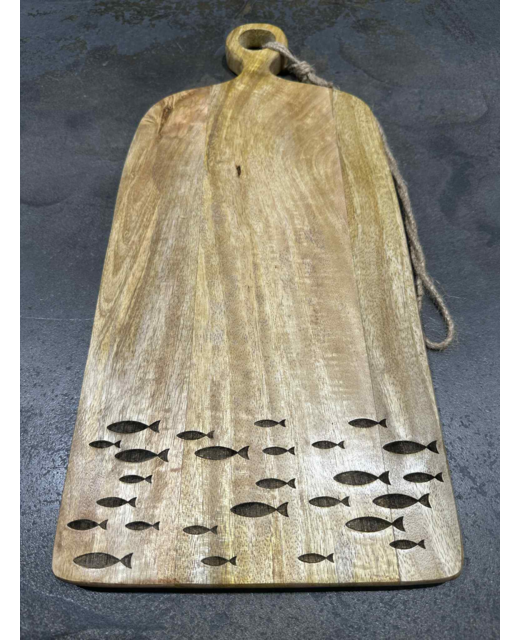 Blue Goose Mango Wood Fish Chopping Board