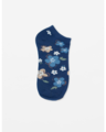 Stella + Gemma Ankle Socks - Navy Arrangement of Flowers