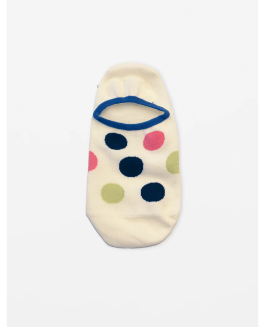 Stella + Gemma No Show Socks - Multi Dots