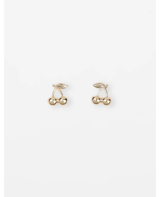 Stella + Gemma Gold Cherries Earrings