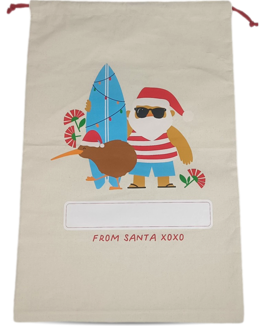 Moana Road Surfing Santa Sack