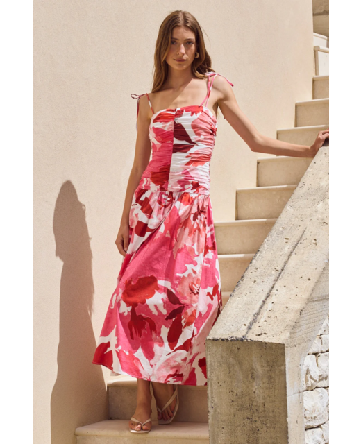 Among the Brave Royalty Midi Dress